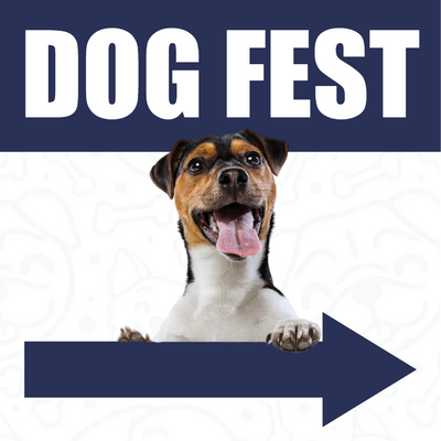Custom Outdoor Yard Signs Multiple Sizes Dog Fest