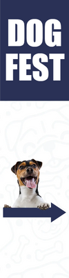 Custom Outdoor Yard Signs Multiple Sizes Dog Fest