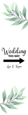 Custom Outdoor Yard Signs Multiple Sizes Wedding This Way