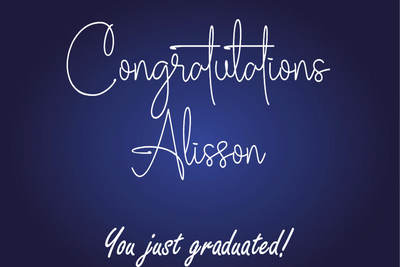Custom Outdoor Foam Board Signs Congratulations