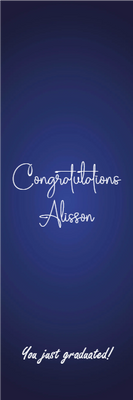 Custom Outdoor Foam Board Signs Congratulations