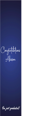 Custom Outdoor Foam Board Signs Congratulations