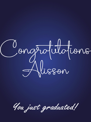 Custom Outdoor Foam Board Signs Congratulations