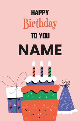 Custom Outdoor Foam Board Sign Happy Birthday