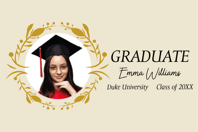 Custom Outdoor Foam Board Signs Graduate