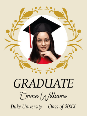 Custom Outdoor Foam Board Signs Graduate