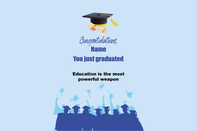 Custom Outdoor PVC Foam Boards Graduation Glory