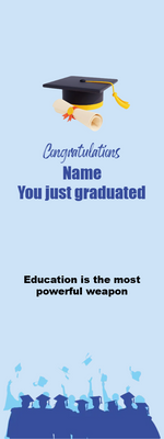 Custom Outdoor PVC Foam Boards Graduation Glory