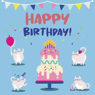 Custom Outdoor Foam Board Signs Happy Birthday