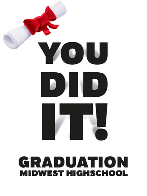 Custom Outdoor Foam Board Signs You Did It