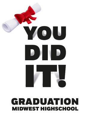 Custom Outdoor Foam Board Signs You Did It