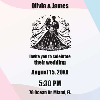 Custom Outdoor Foam Board Signs Olivia & James
