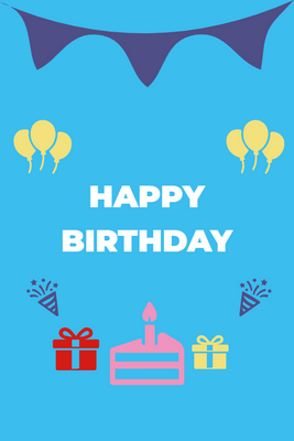 Custom Outdoor Foam Board Signs Happy Birthday