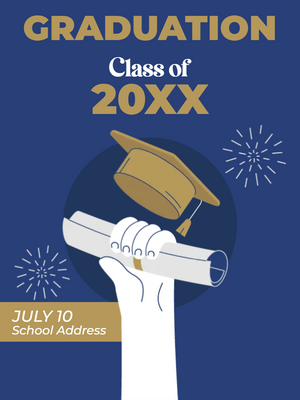 Custom PVC Foam Boards Multiple Sizes Graduate 20XX