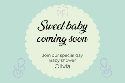 Custom PVC Foam Boards Multiple Sizes Stars & Pacifiers