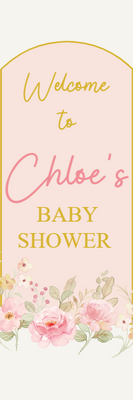 Custom Outdoor Foam Board Signs Welcome to Chloe’s