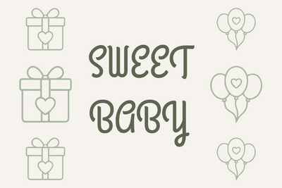 Custom Outdoor Foam Board Signs Sweet Baby