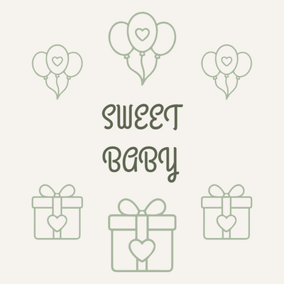 Custom Outdoor Foam Board Signs Sweet Baby