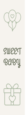 Custom Outdoor Foam Board Signs Sweet Baby