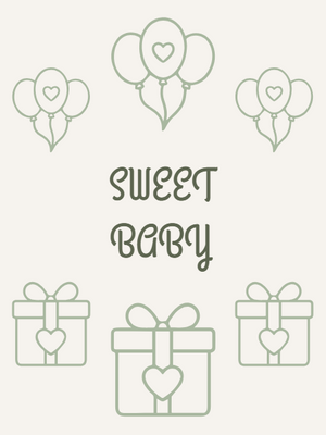 Custom Outdoor Foam Board Signs Sweet Baby