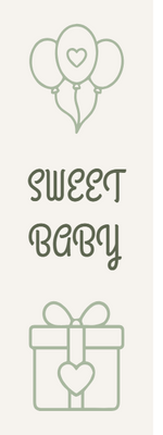 Custom Outdoor Foam Board Signs Sweet Baby