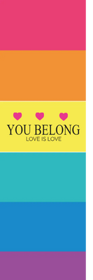 Custom Outdoor Foam Board Signs You Belong