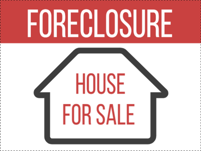 Custom Outdoor Yard Signs Multiple Sizes Foreclosure House for Sale
