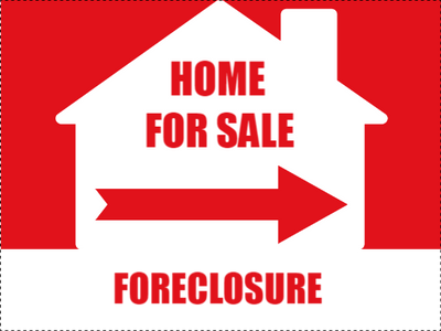 Custom Outdoor Yard Signs Multiple Sizes Home for Sale Foreclosure