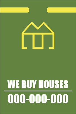Custom Outdoor Yard Signs Multiple Sizes We Buy Houses