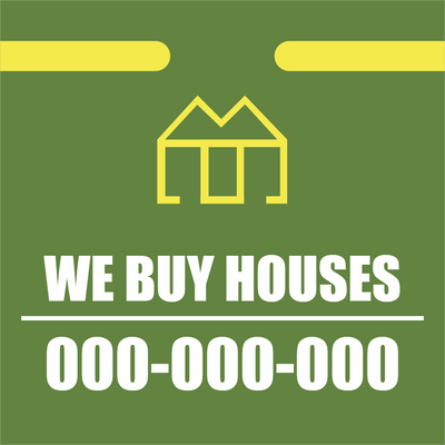 Custom Outdoor Yard Signs Multiple Sizes We Buy Houses