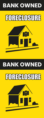 Custom Outdoor Yard Signs Multiple Sizes Property Foreclosure
