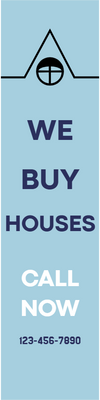 Custom Outdoor Yard Signs Multiple Sizes We Buy Houses