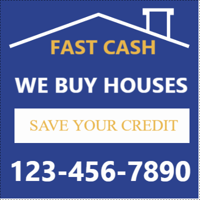 Custom Outdoor Yard Signs Multiple Sizes Save Your Credit