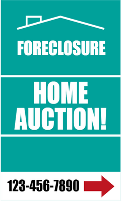 Custom Outdoor Yard Signs Multiple Sizes Home Auction