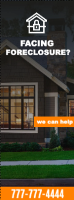 Custom Outdoor Yard Signs Multiple Sizes Facing Foreclosure