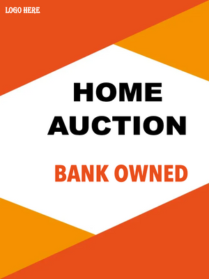 Custom Outdoor Yard Signs Multiple Sizes Home Auction
