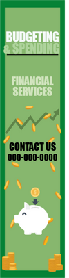 Custom Outdoor Yard Signs Multiple Sizes Budgeting & $pending