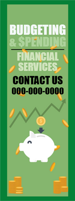 Custom Outdoor Yard Signs Multiple Sizes Budgeting & $pending