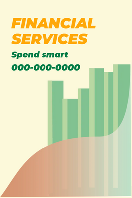 Custom Outdoor Yard Signs Multiple Sizes Financial Services