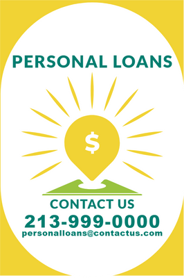 Custom Outdoor Yard Signs Multiple Sizes Personal Loans