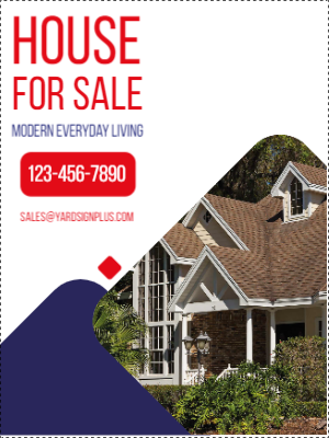 Custom Outdoor Yard Signs Multiple Sizes House for Sale