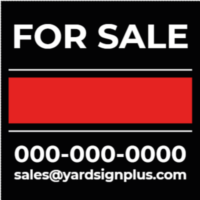Custom Outdoor Yard Signs Multiple Sizes  Sale