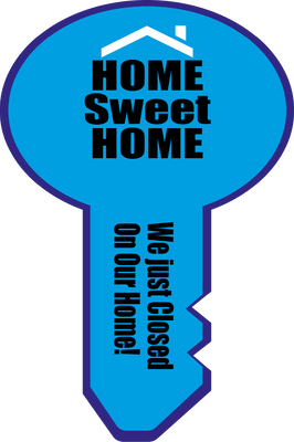 Custom Outdoor Giant Keys Multiple Sizes Closed