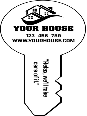 Custom Outdoor Giant Keys Multiple Sizes Your House