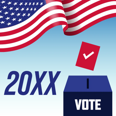 Custom Outdoor Yard Signs Multiple Sizes 20XX Vote