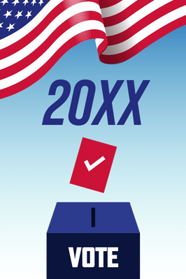 Custom Outdoor Yard Signs Multiple Sizes 20XX Vote