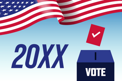 Custom Outdoor Yard Signs Multiple Sizes 20XX Vote
