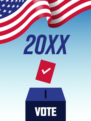 Custom Outdoor Yard Signs Multiple Sizes 20XX Vote