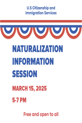 Custom Outdoor Yard Signs Multiple Sizes Naturalization Information Session