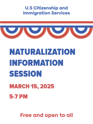 Custom Outdoor Yard Signs Multiple Sizes Naturalization Information Session